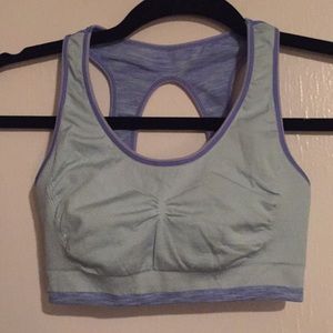 Reversible sports bra